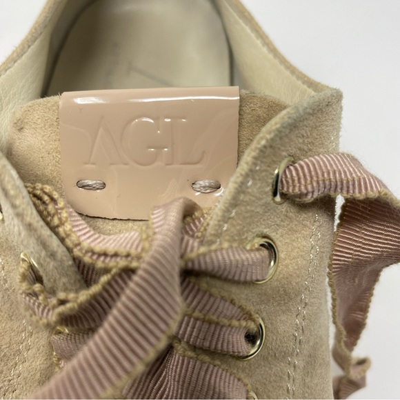 AGL ATTILIO GIUSTI LEOMBRUNI Mollie Lo-Top Trainers Sz 38 / US 8 - Picture 4 of 8